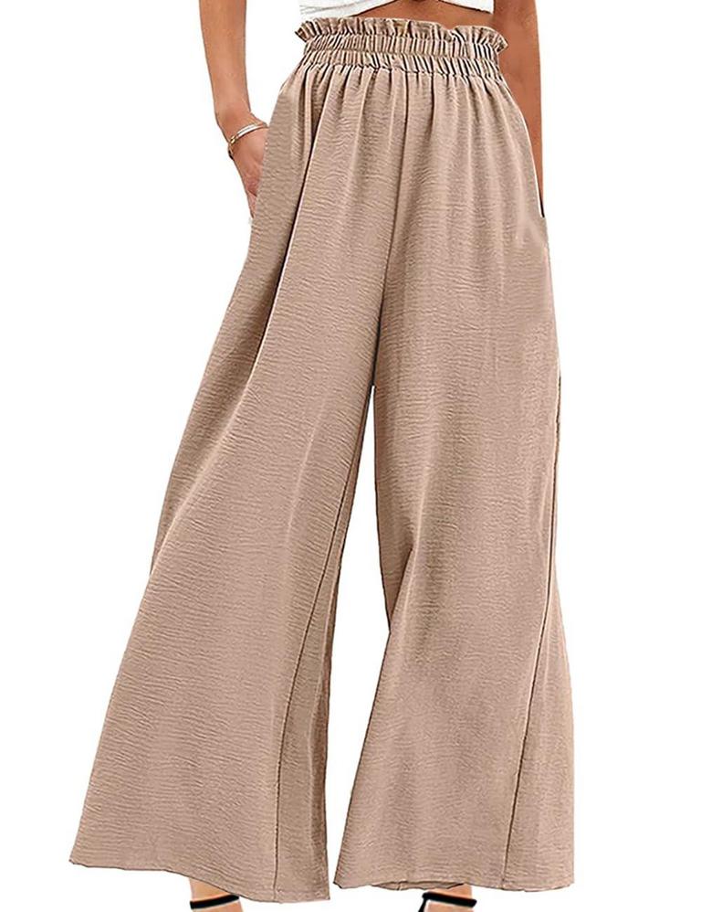 LOOSE FLOWY PANTS L