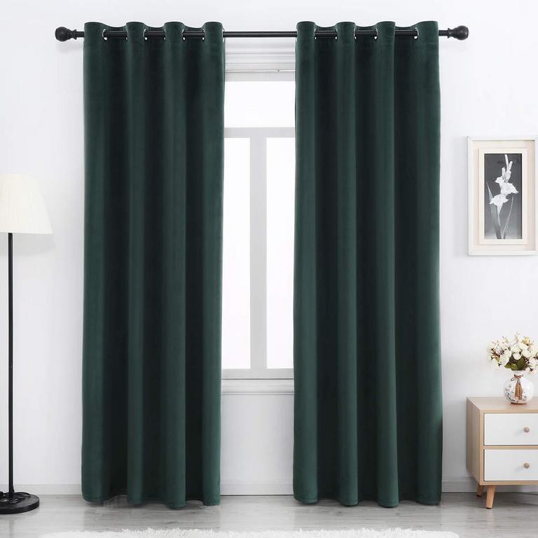 VELVET BLACKOUT CURTAINS