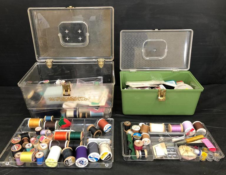 Auction Ohio Sewing Baskets & Notions