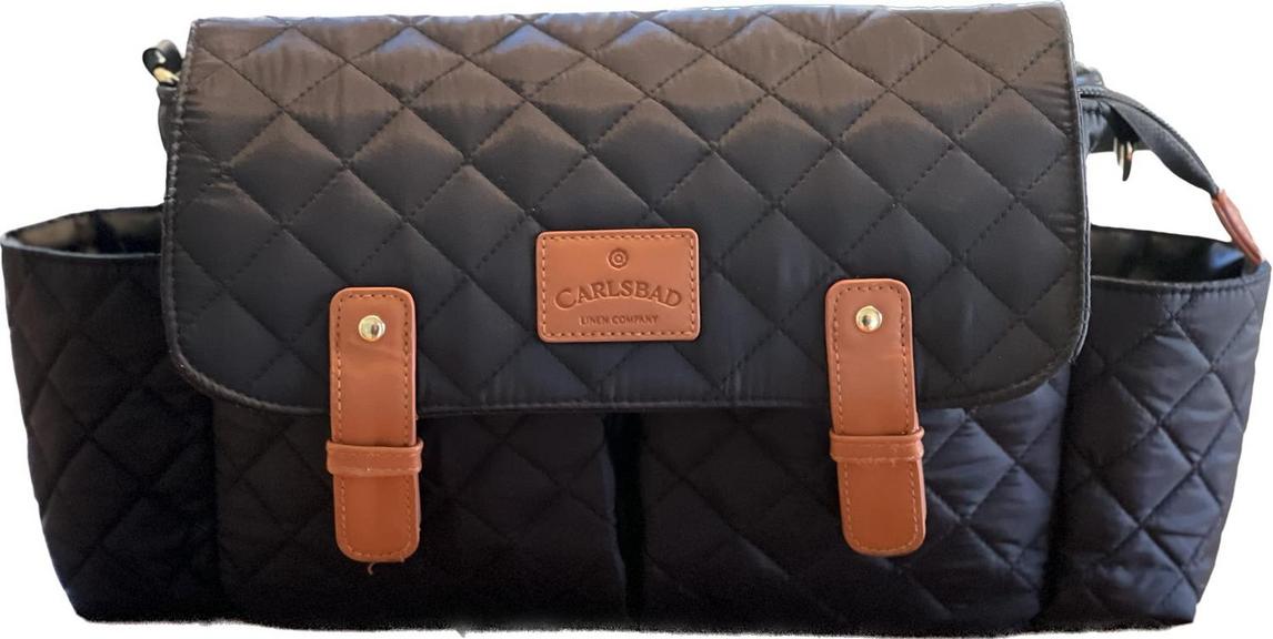 CARLSBAD LINEN STROLLER CADDY