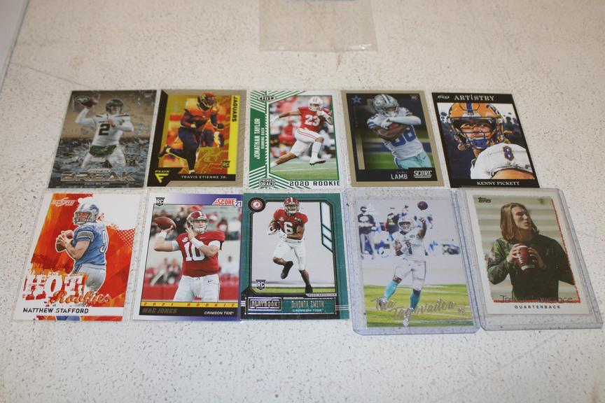 Auction Ohio Rookie Football Cards
