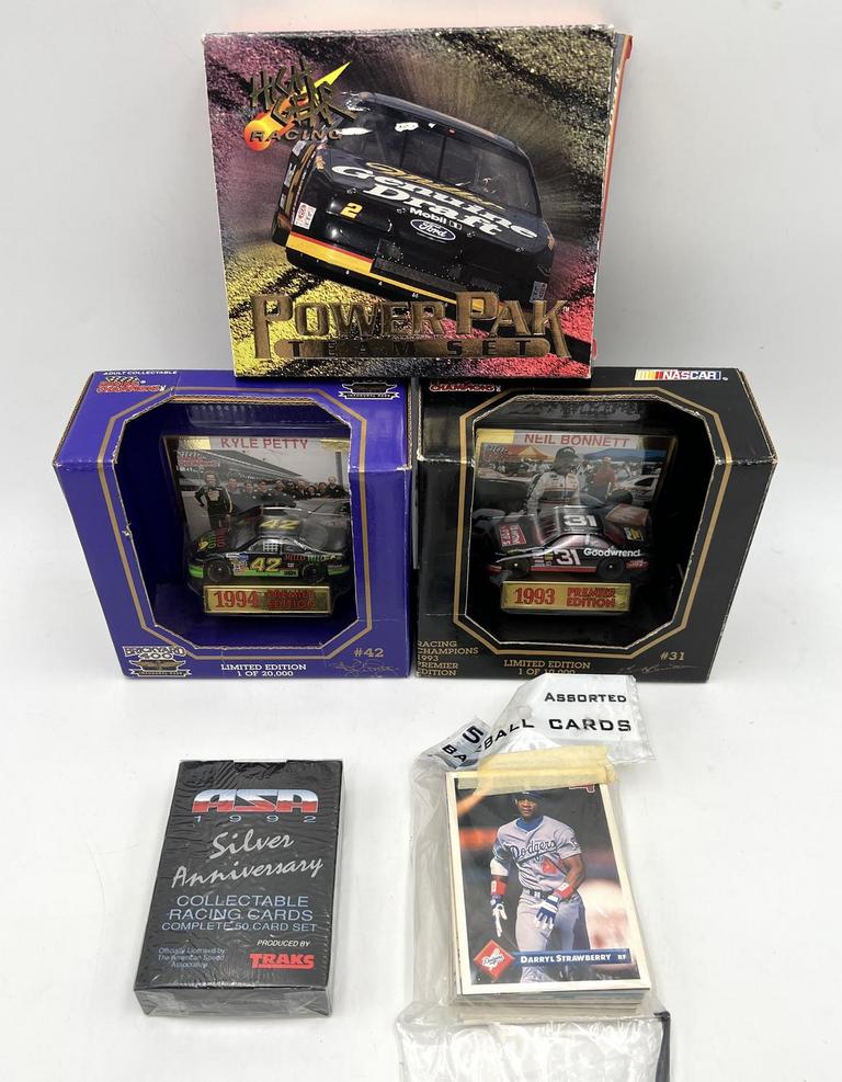 Auction Ohio NASCAR Collectibles & Cards