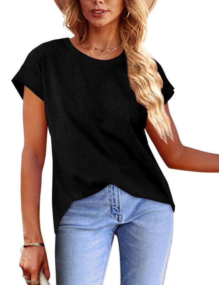 CAP SLEEVE BLOUSE TOP