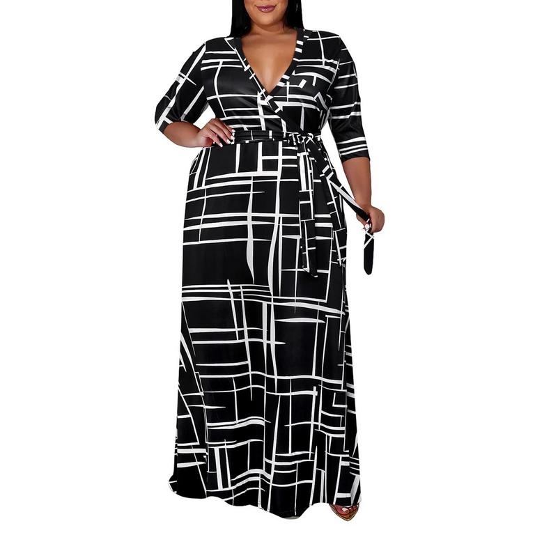 RUNWIND PLUS SIZE MAXI DRESS