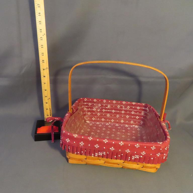 Auction Ohio Longaberger Pie Basket