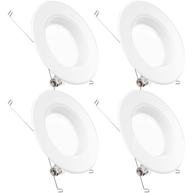 SUNCO 4PK LED RECESSED LIGHTS