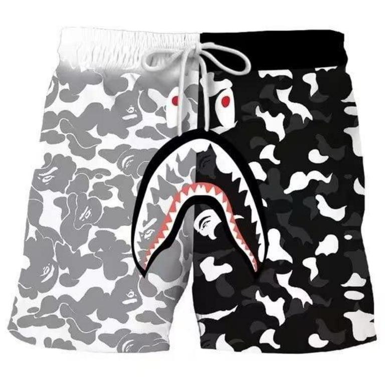 UNISEX SHARK CAMO PANTS