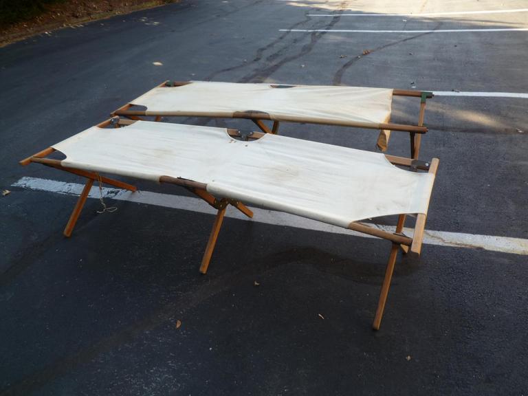 Auction Ohio Vintage Camping Cots