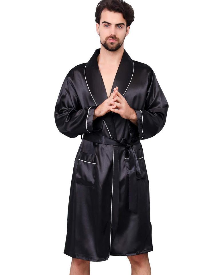 HASEIL LUX KIMONO ROBE L