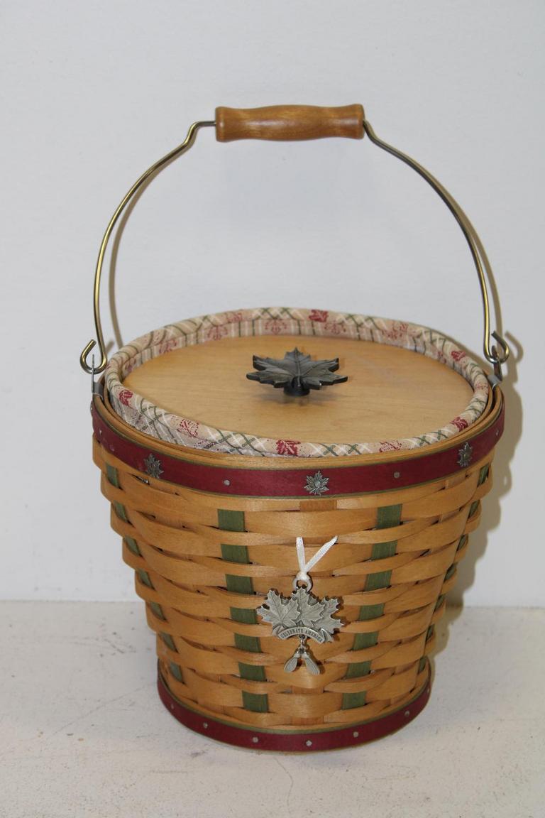 Auction Ohio Signed Longaberger Basket