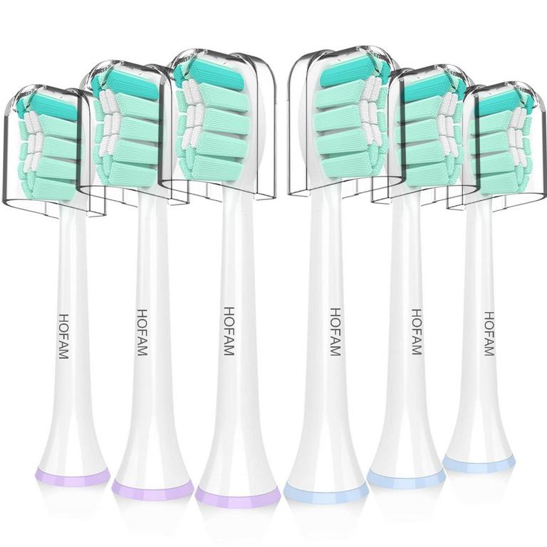 6 HOFAM SONICARE HEADS