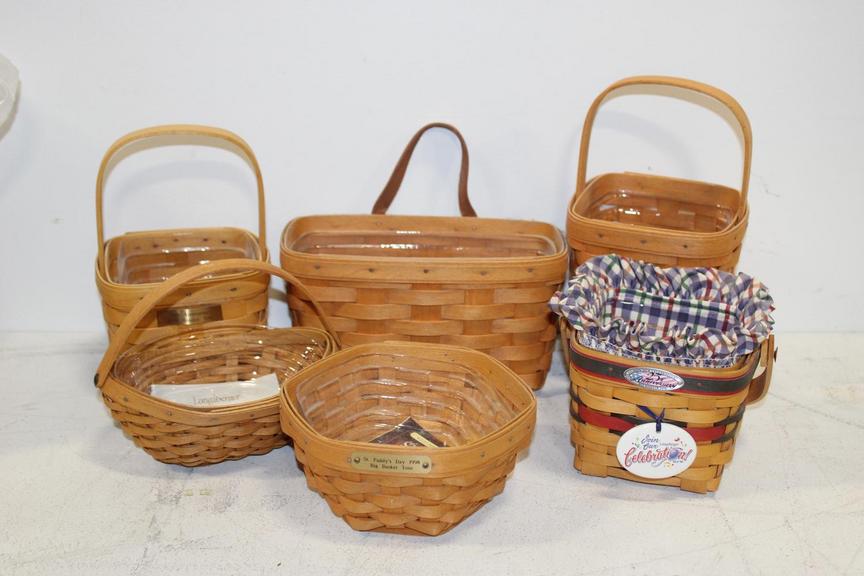 Auction Ohio Longaberger Baskets