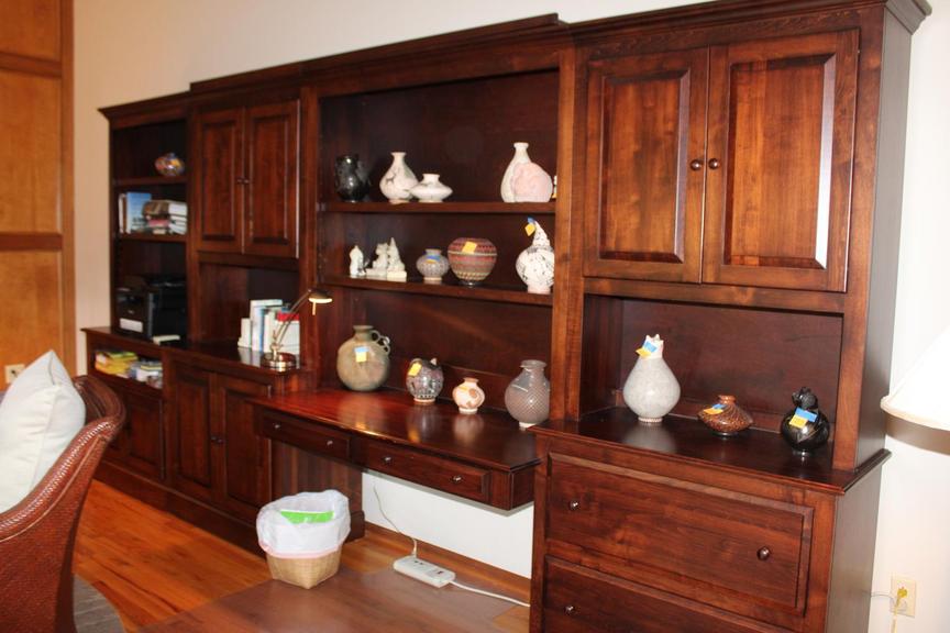 Auction Ohio Bookcase & Desk Set