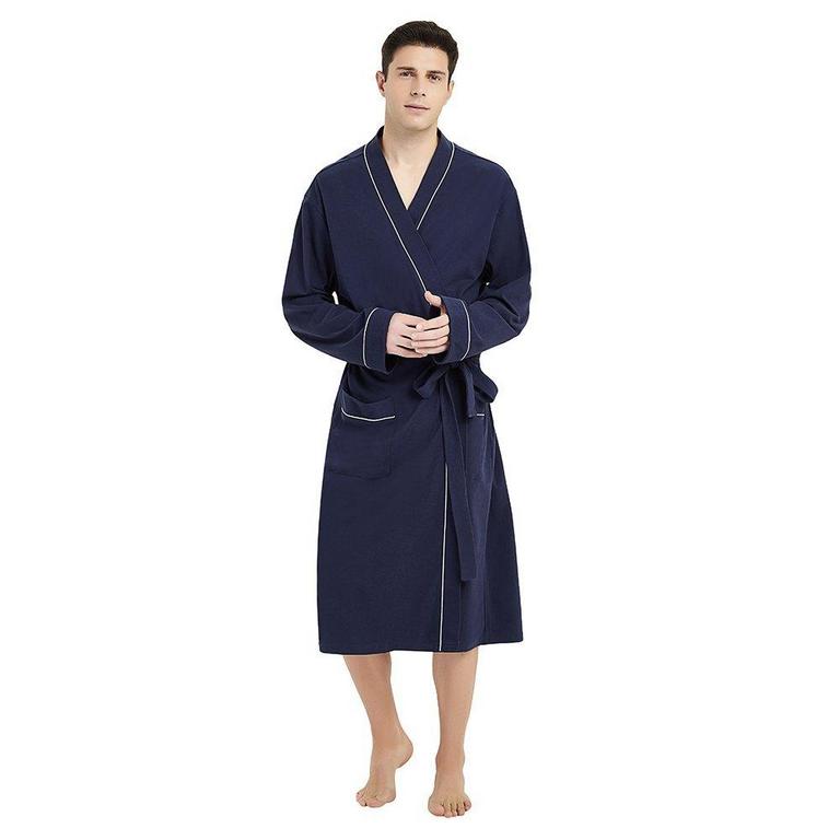 U2SKIIN MENS KNIT BATHROBE