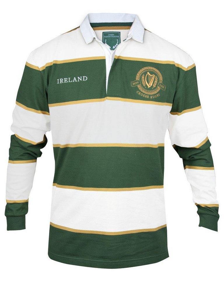 CROKER STRIPED RUGBY JERSEY XL