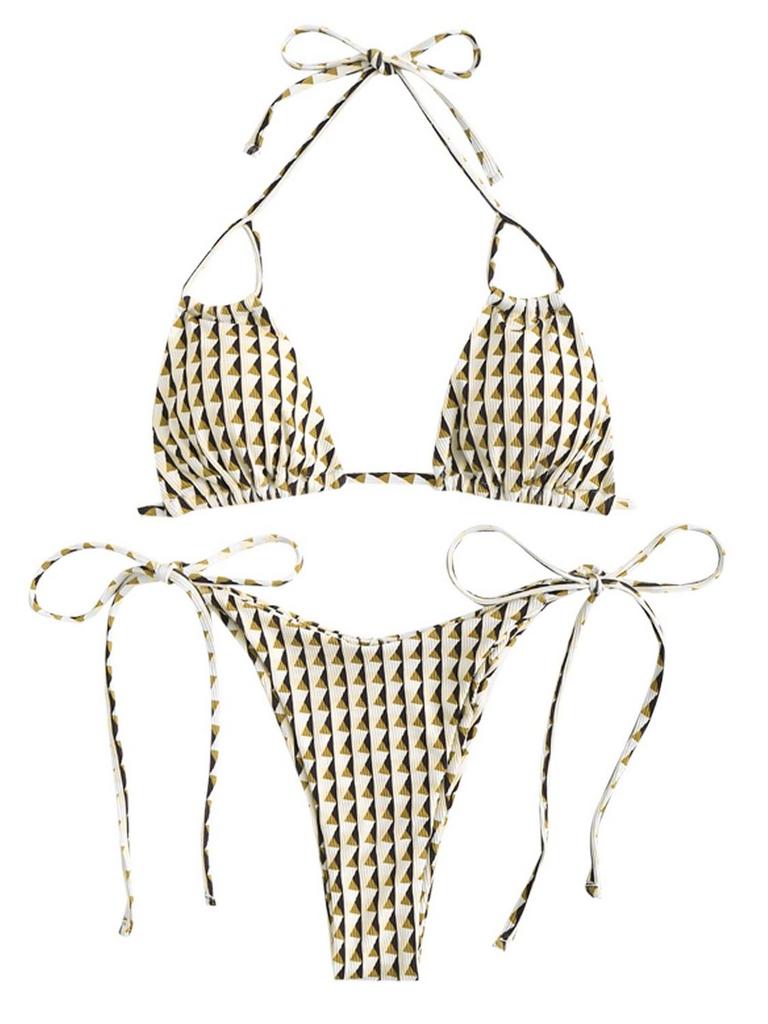 ZAFUL TIE BIKINI SET M