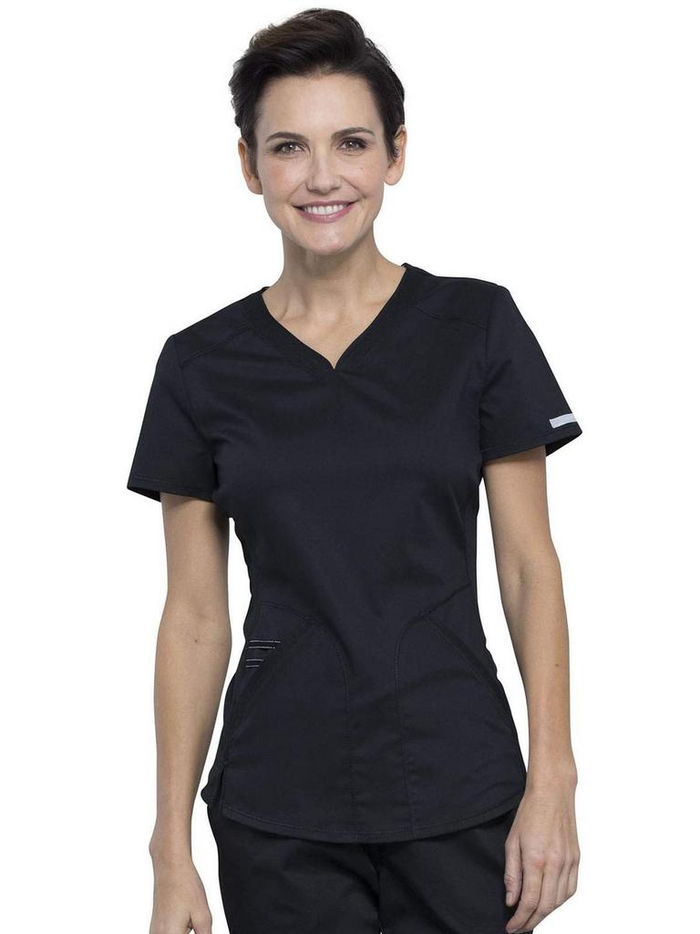 CHEROKEE V NECK SCRUB TOP M