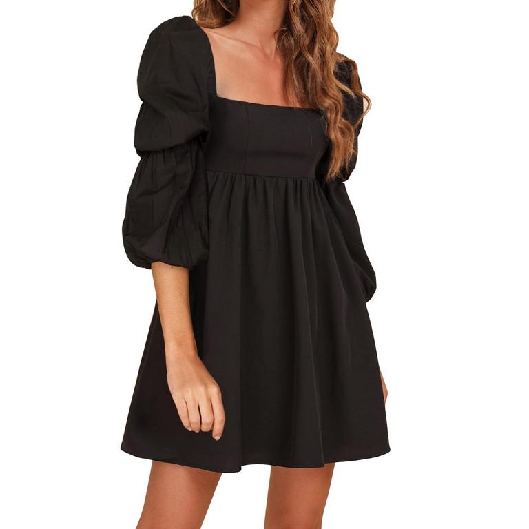 EXLURA MINI DRESS M BLACK