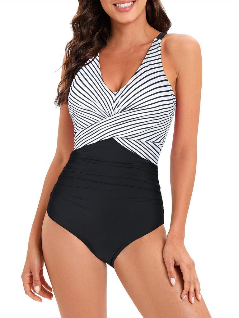 V NECK SWIMSUIT M WOMEN