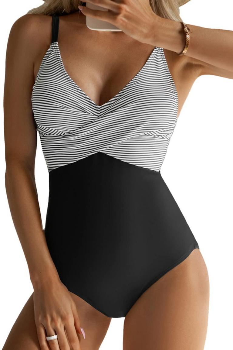 B2PRITY VNECK SWIMSUIT S
