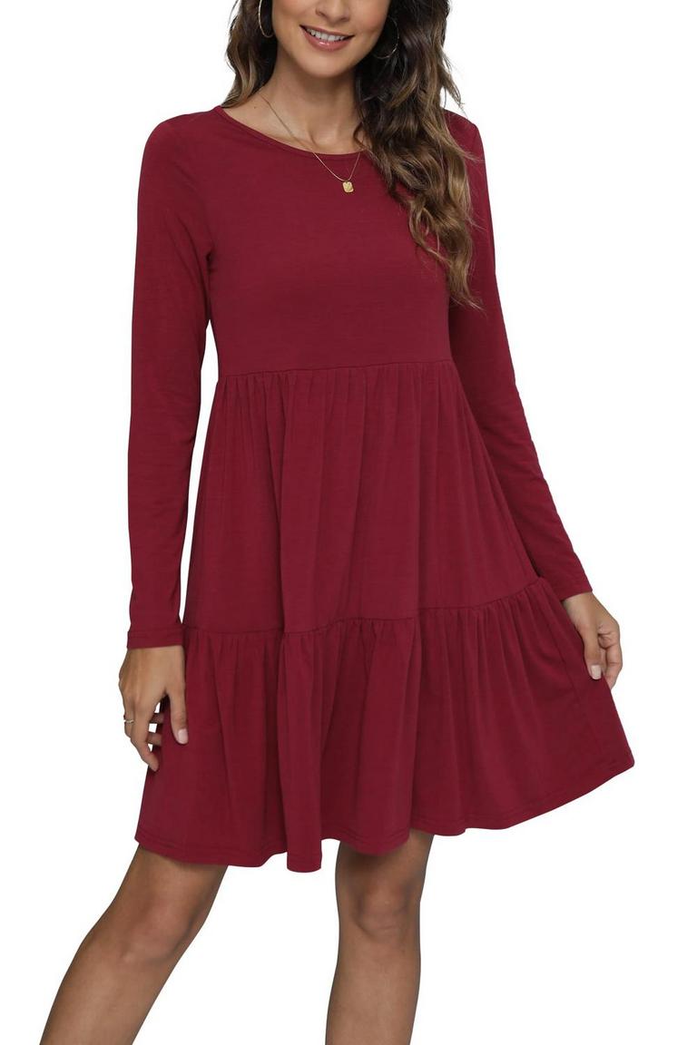LEVACA LOOSE SWING DRESS