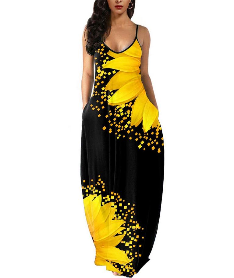 WOLDDRESS CASUAL MAXI DRESS