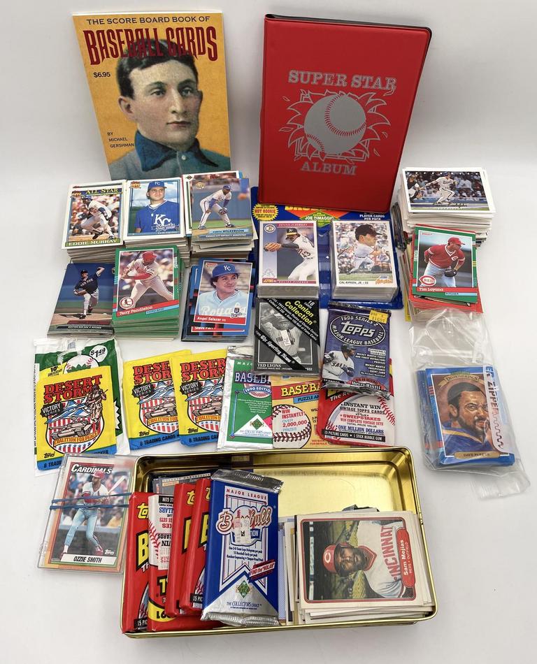 Auction Ohio Baseball Cards & Book