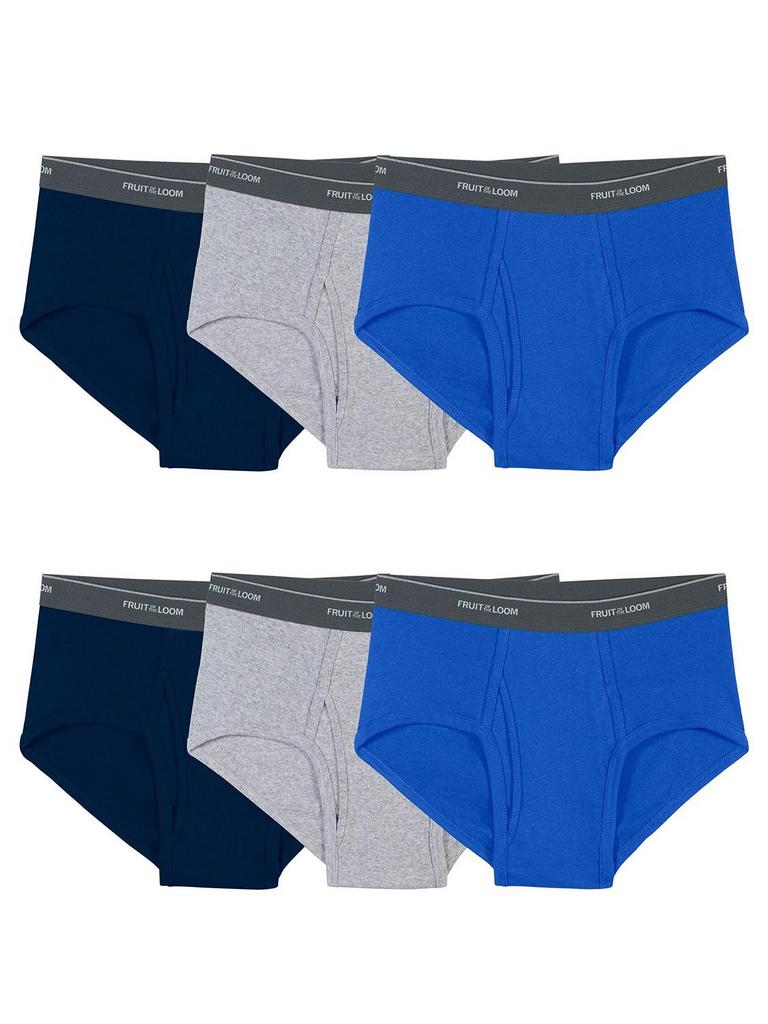 LOOM MEN'S BRIEFS 6PK S
