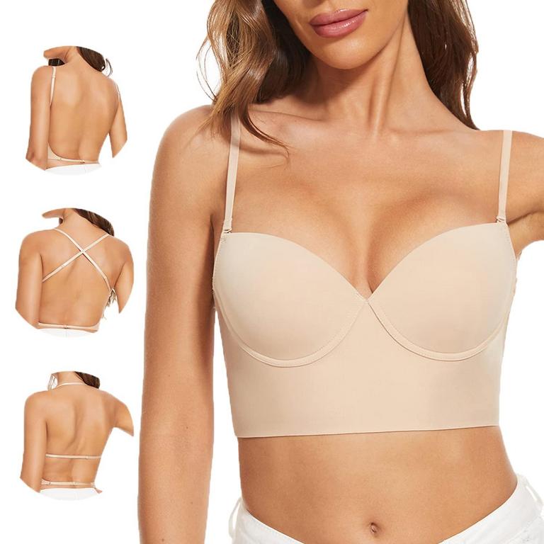 LOW BACK BRA W SZ LRG