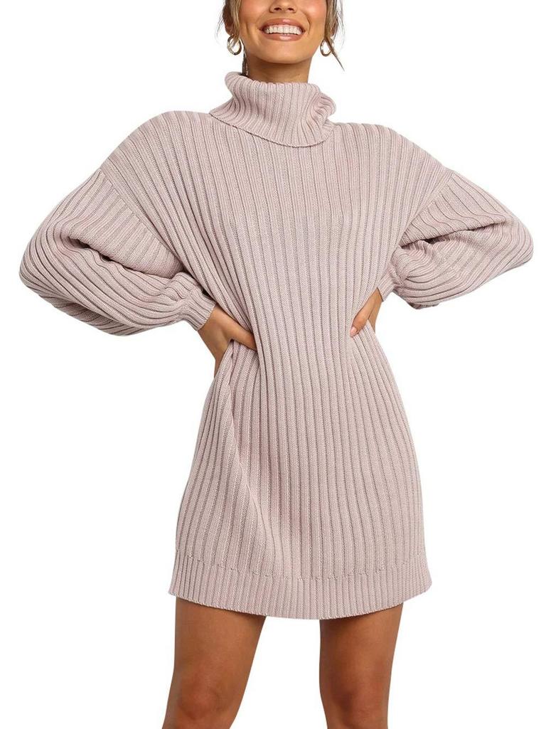 ANRABESS OVERSIZED SWEATER DRESS