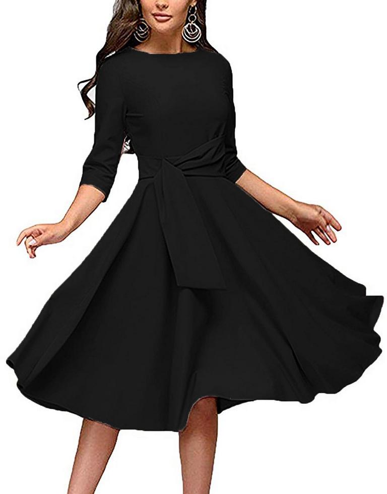 FENJAR ELEGANT A-LINE DRESS
