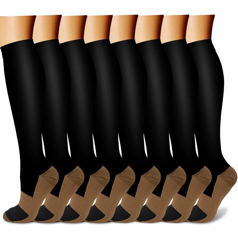 QUXIANG L/XL SOCKS BLACK