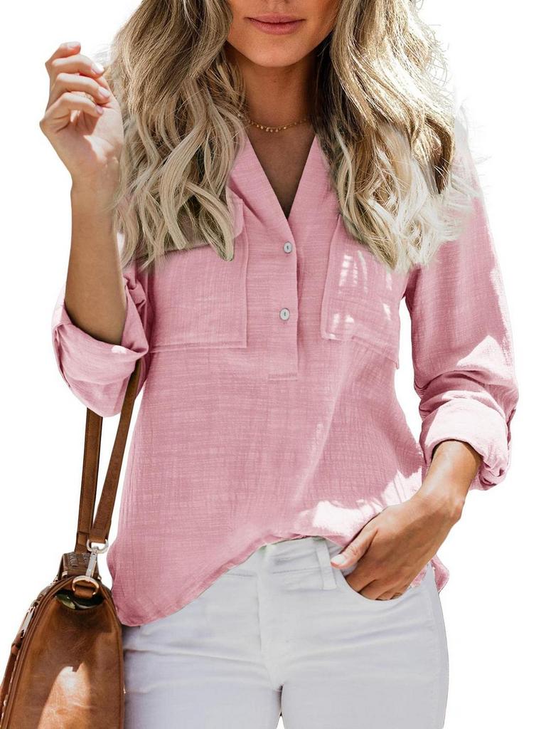 RUNCATI LINEN SHIRT W SZ MED