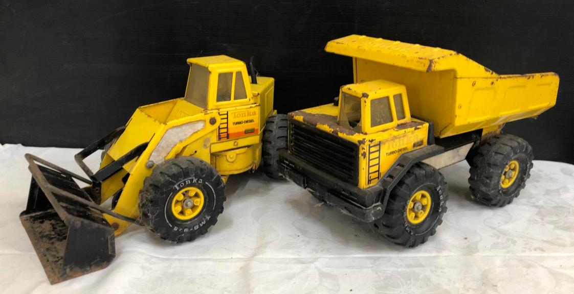 Auction Ohio Vintage Tonka Vehicles