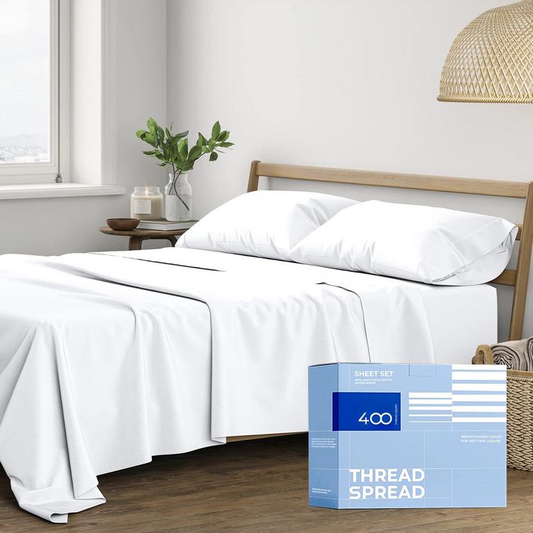 THREAD SPREAD TWIN SHEET SET