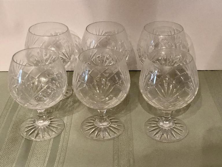 Auction Ohio Brandy Glassware