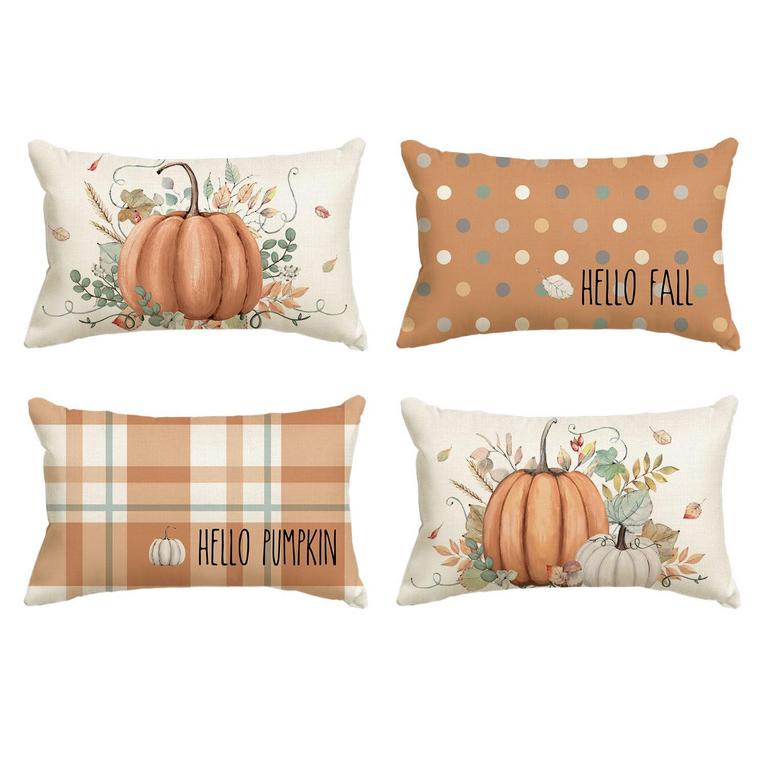 AVOIN FALL PUMPKIN COVERS