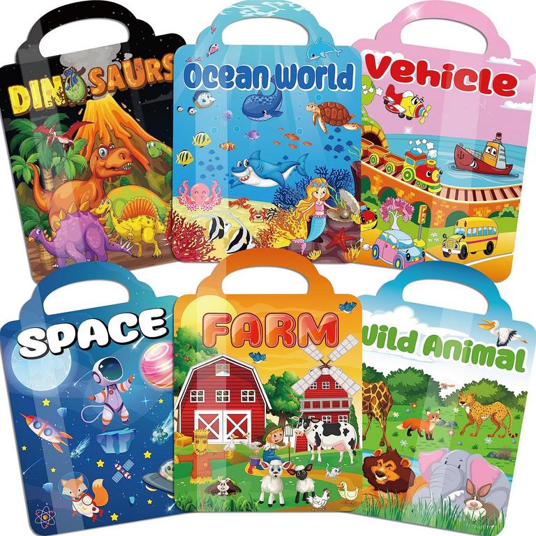 KALYSKY PUFFY STICKER BOOKS