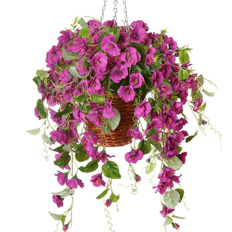 Zipperbuy HYEFLORA FAKE FLOWER BASKETS