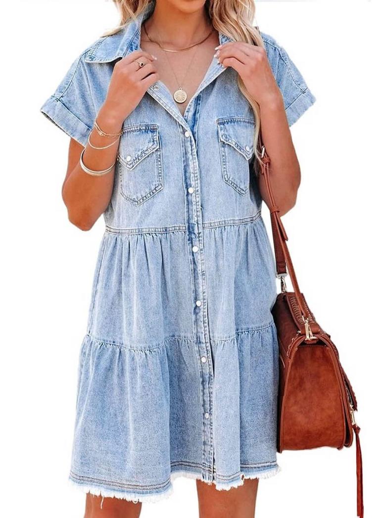 SIDEFEEL S DENIM DRESS