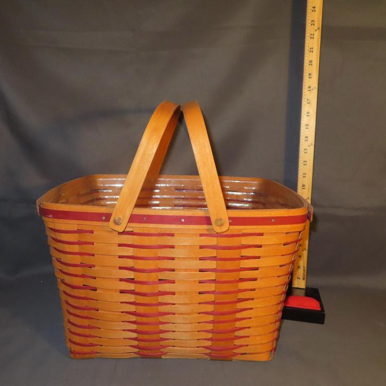 Auction Ohio Longaberger Large Basket