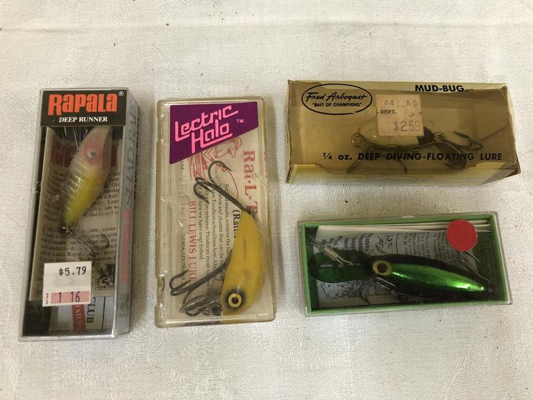Auction Ohio Vintage Fishing Lures
