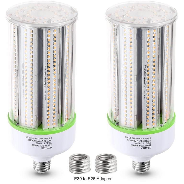 2 GTAREN 50W LED BULBS