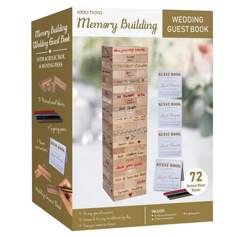 WEDDING GUESTBOOK BLOCKS