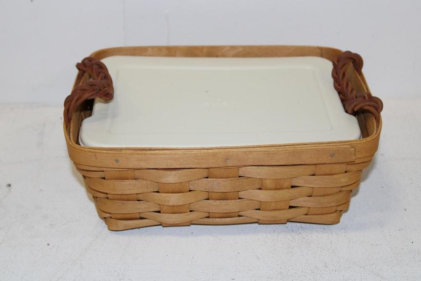 Auction Ohio Signed Longaberger Basket