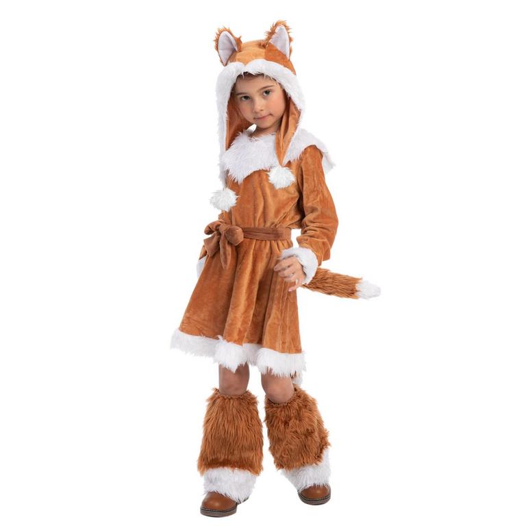 GIRLS FOX RACCOON COSTUME