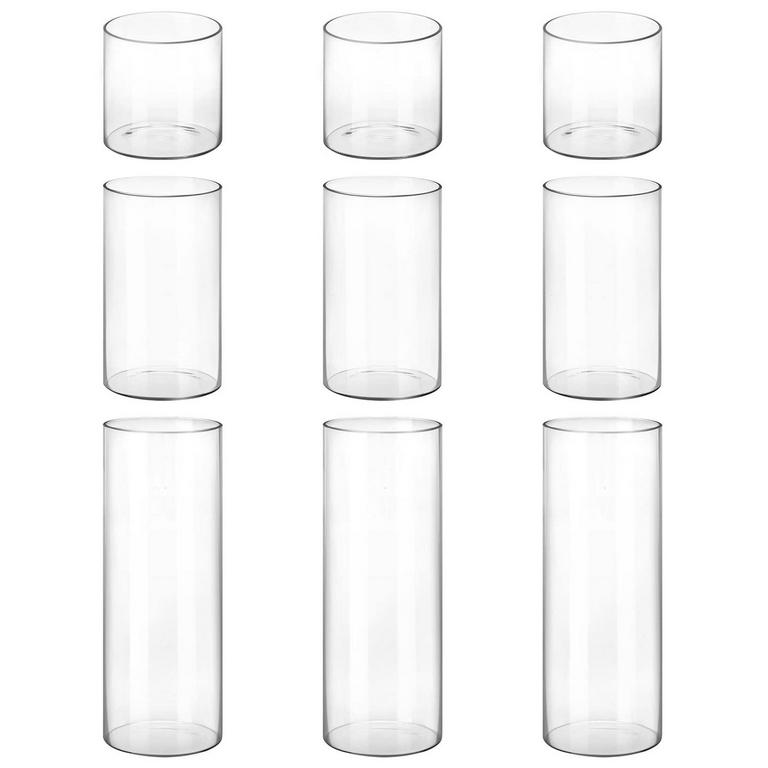 9 CUCUMI GLASS VASES