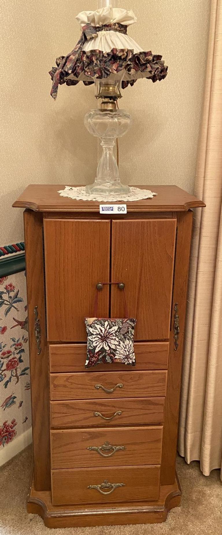 Auction Ohio Jewelry Armoire