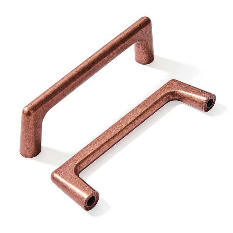 10 ANTIQUE COPPER PULL BARS