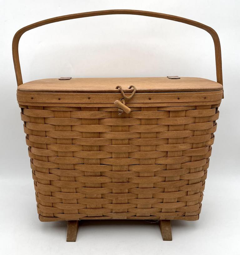 Auction Ohio Longaberger Mail Basket